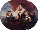 Elzbieta Branicka-Countess Krasinka and her Children